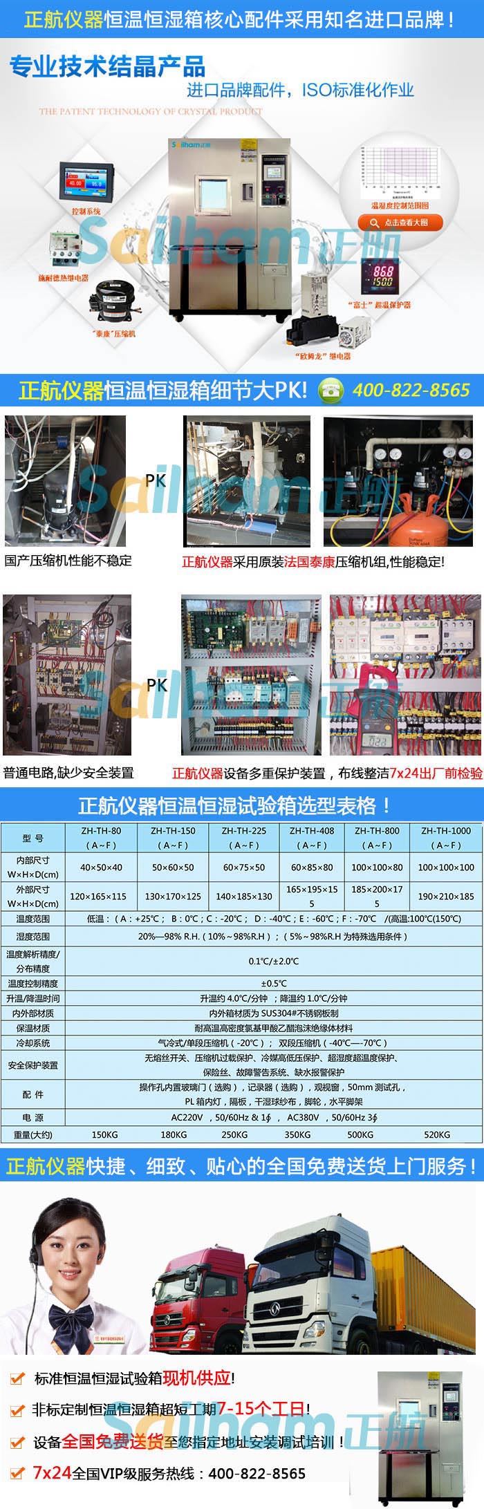冷、暖兩用恒溫恒濕試驗箱